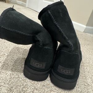 Classic black mini Uggs